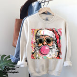Santa Blowing Bubble Completed Top