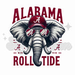 Alabama Roll Tide DTF Print