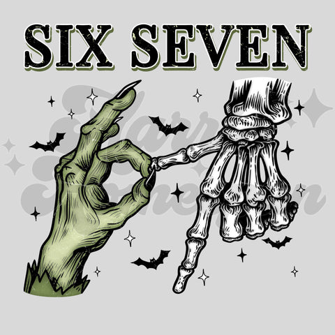67 Halloween Hands DTF Print