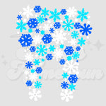 Snowflake Tooth DTF Print