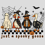 Just a Spooky Goose DTF Print