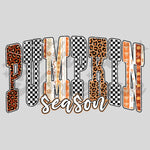 Pumpkin Season DTF Print