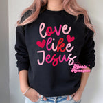 Multi Color Love Like Jesus Completed Top