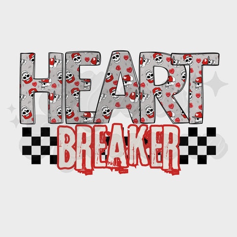 Heart Breaker DTF Print