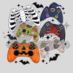 Spooky Game Controllers DTF Print