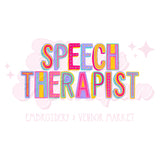 Speech Therapy DTF Print