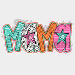 MAMA Different Patterns DTF Print