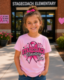 Pink Ribbon Stagecoach Spirit Shop Top
