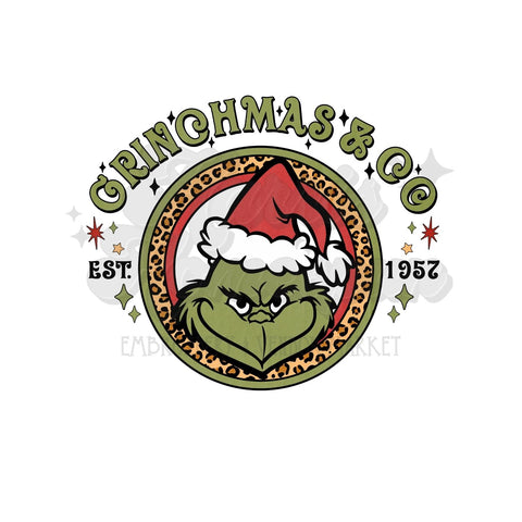 Grinchmas and Co. DTF Print