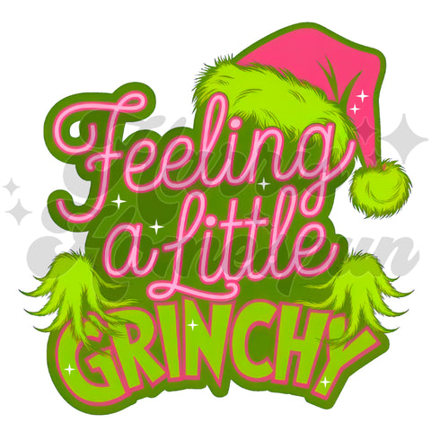Feeling a Little Green DTF Print