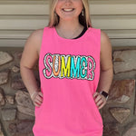 Summer Colorful with Dots DTF Print