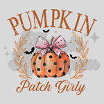 Pumpkin Patch Girly DTF Print