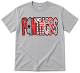 Red Panthers Diff Patterns Southside Spirit Shop Top