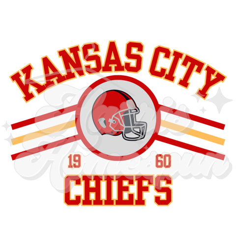 KC Chiefs DTF Print