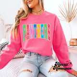 Colorful Panthers with Diff Patterns Completed Top