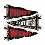 Panthers Penn Flags Fight Win DTF Print