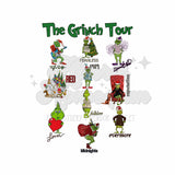 Grinch Tour DTF Print