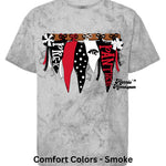 Pre-K Panthers Pennate Flag Completed Tee