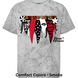 Pre-K Panthers Pennate Flag Completed Tee