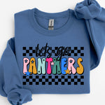 Checkered Lets Go Colorful Panthers Completed Top