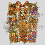 Stamps Halloween DTF Print