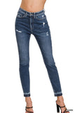 Zenana High Rise Cropped Skinny Jeans