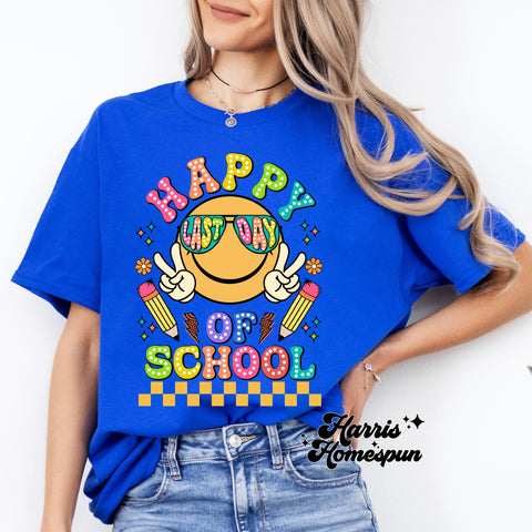 Smiley Happy Last Day Completed Top