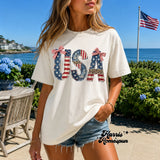 USA Faux Fabric Completed Top