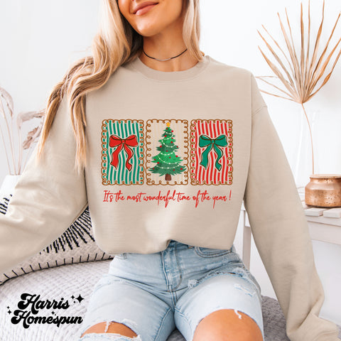 Trio Tress & Bows Completed Top