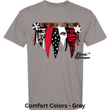 Pre-K Panthers Pennate Flag Completed Tee