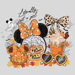 Halloween Friends Headband DTF Print