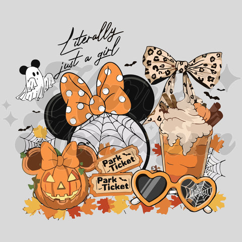 Halloween Friends Headband DTF Print