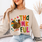 Thankful Faux Yarn Completed Top