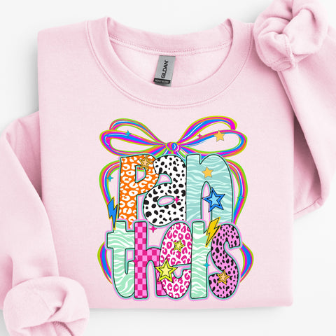Colorful Panthers Different Patterns Completed Top