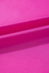 Bright Pink Silky VNeck Top