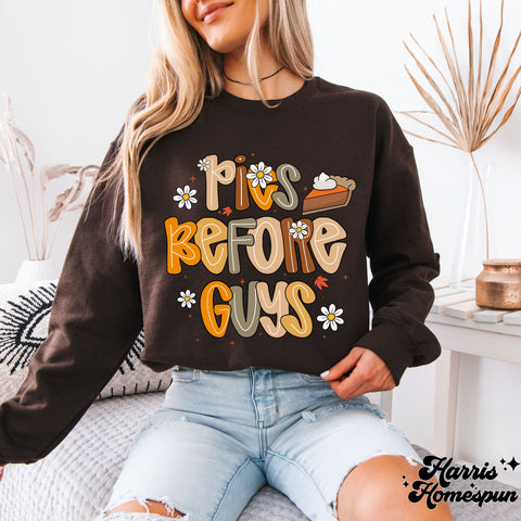 Pies Before Guys Completed Top