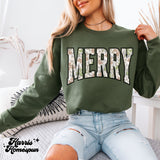 Camo MERRY Completed Top