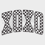 Checkered XOXO DTF Print