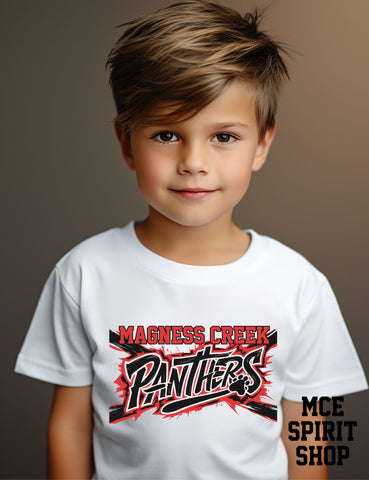 Magness Creek Panthers Distressed Completed Top