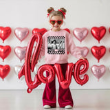 Boys… UGH black & white Completed Top