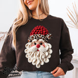 Faux Yarn Santa Completed Top