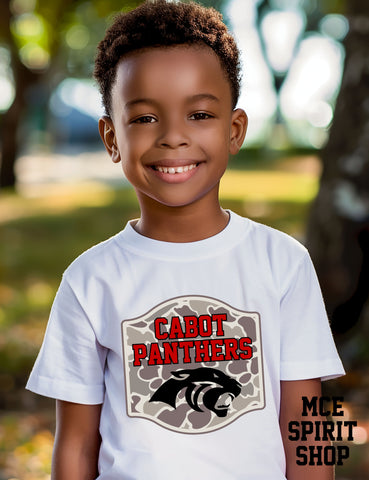Camo Cabot Panthers Completed Top