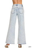 PRE-ORDER Zenana Light Wash Wide Leg Denim Pants