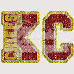 KC Faux Glitter DTF Print