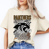 Panthers Different Animal Prints Completed Top