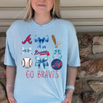 Boujee Braves Baseball DTF Print