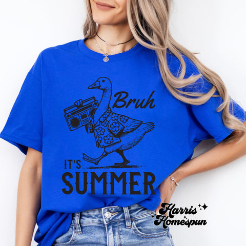 It’s Summer Bruh Goose Completed Top