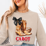 Cabot Panthers Boots & Bow Completed Top