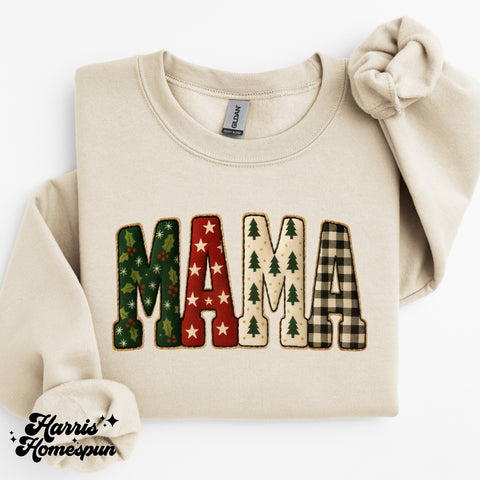 Festive MAMA Completed Top