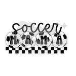 Soccer Mama with Balls DTF Print